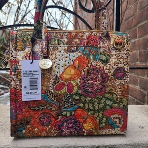Brahmin Small Carolina Marketplace Melbourne Satchell Bag Gorgeous Colorful NWT